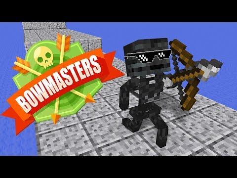 Monster School : BOWMASTERS CHALLENGE - Minecraft Animation