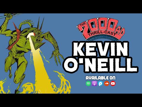 afbeelding Kevin O'Neill interviewed! The 2000 AD Thrill-Cast Lockdown Tapes