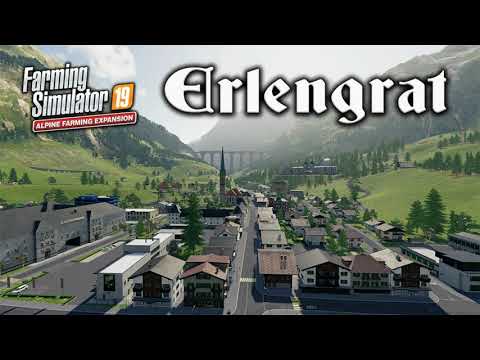 "ERLENGRAT" ALPINE FARMING EXPANSION / DLC / MAP TOUR (Review) CONSOLE.