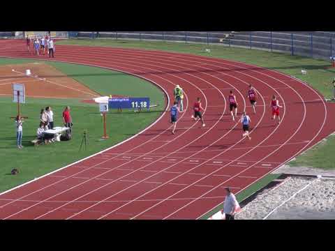 100m [M], KVALIFIKACIJE, 3 skupine, Perec u finalu - Pojedinačno PH za mlađe seniore i seniorke 2021