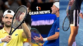 New racquets, shoes, and apparel (incl. pro sponsorship updates)