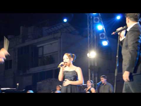 Federica Falzon and Vincenzo Carni' in Malta.