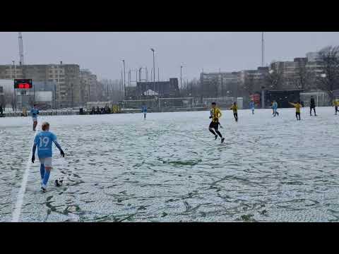 MFF P15 vs BK Häcken P15 (3-7) Träningsmatch 1 halvlek