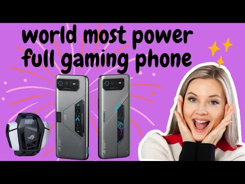 rog phone 6d ultimate unboxing