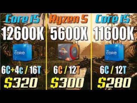 i9 12900K vs. Ryzen 9 5900X vs. i9 10900K