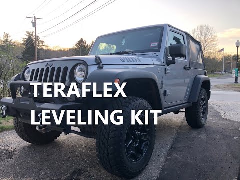 Teraflex 1.5" Leveling kit JK Wrangler 1st impression / Review