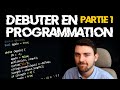 DÉBUTER EN PROGRAMMATION PARTIE 1 BINAIRE