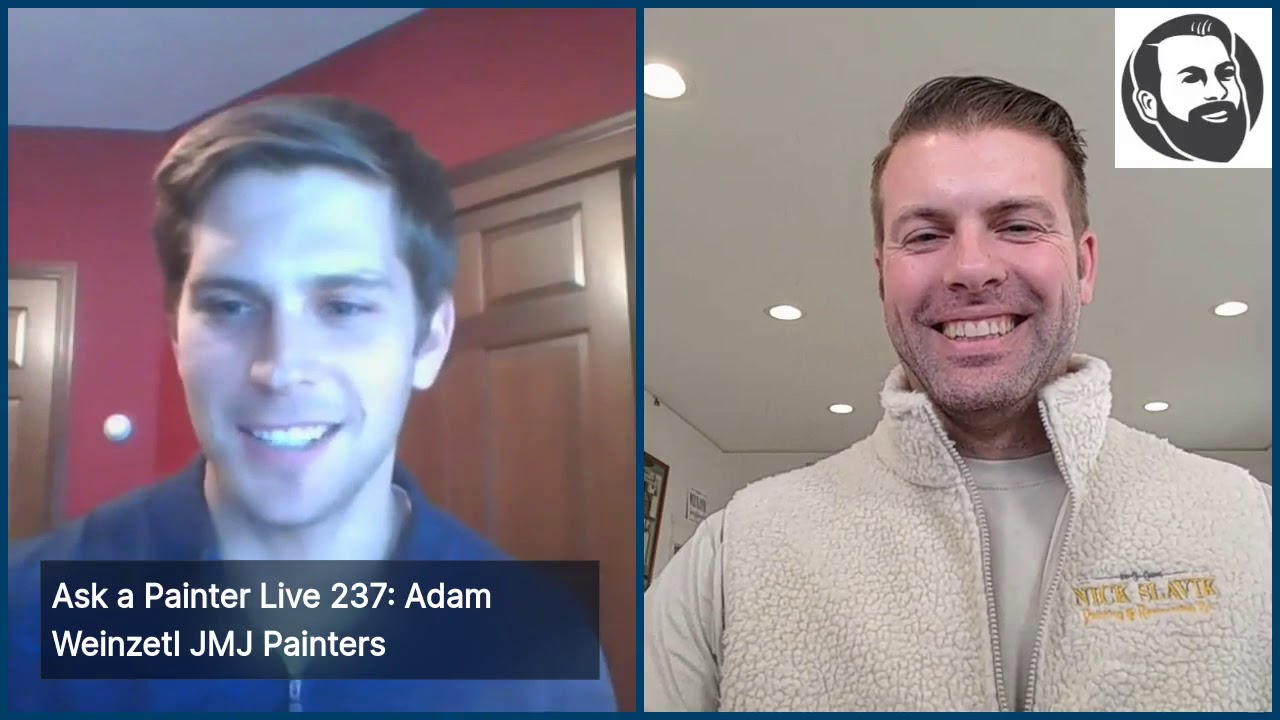 Ask A Painter #237:  Adam Weinzetl, owner of JMJ Painters