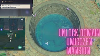 Unlock Domain Palace in a Pool - Suigetsu Pool Puzzle - Inazuma 2.1