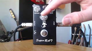 Video thumbnail for Super Rat Guitar Pedal Demo by Refractive Music