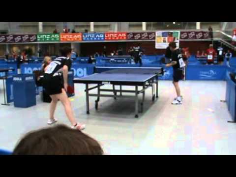 110423 Linz, JGT, Emma Højlund - Marianne Schwaiger