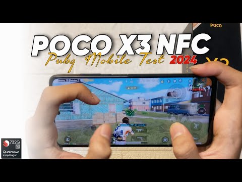 Xiaomi Poco X3 NFC Snapdragon 732G Pubg Mobile Gaming Test 2024