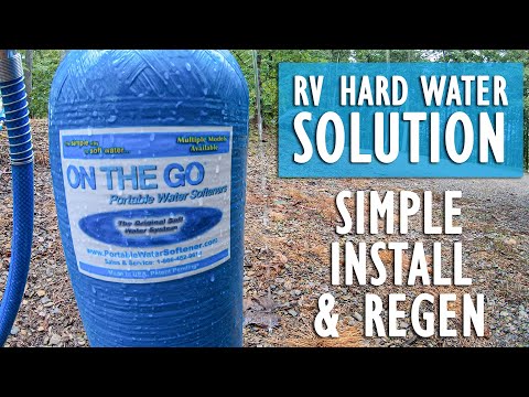 Solution to RV Hard Water Problems || On The Go RV Water Softener