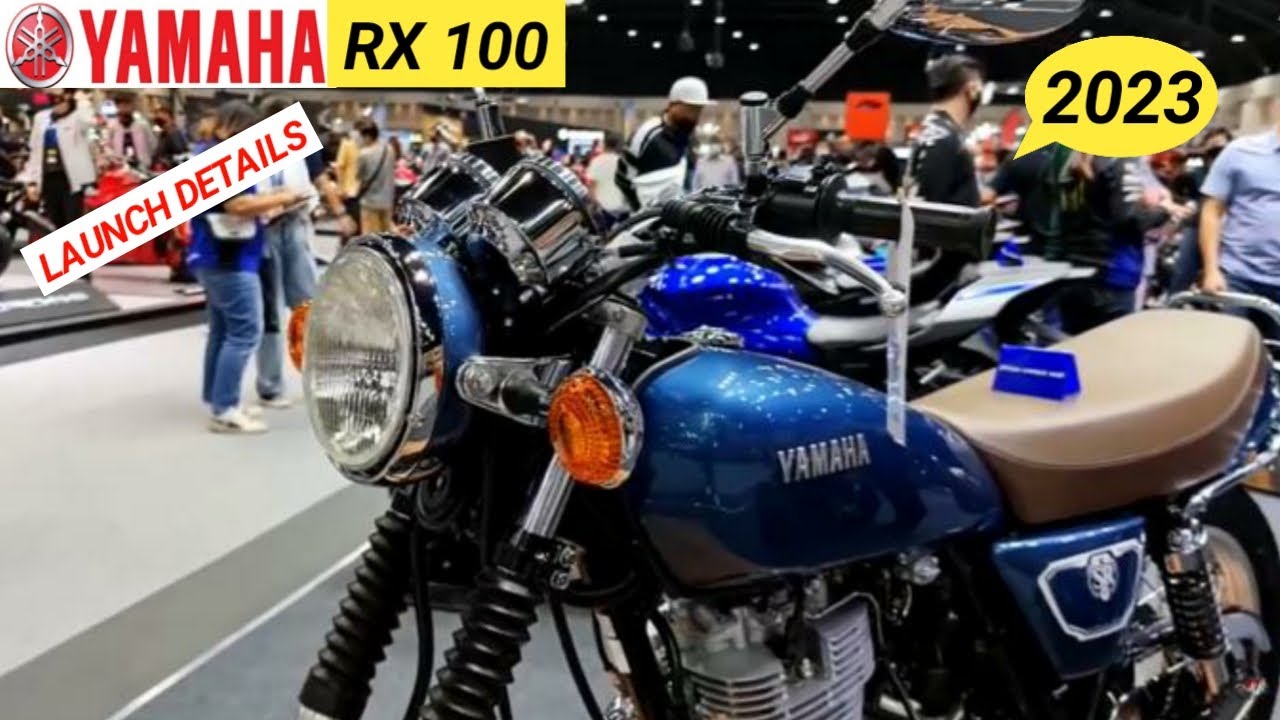 Yamaha RX 100 New 2023 Model Blue Launch Details india || On Road Price || Features || RX 100