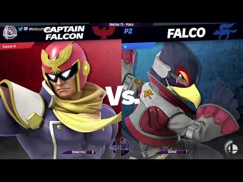 Corncycle (Wolf, Captain Falcon) vs. Active (Falco) - Orbitar 75 - Pools