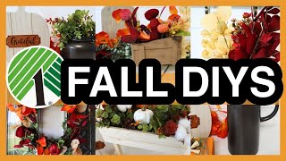 🤯 YOU WON’T BELIEVE WHAT I MADE USING DOLLAR TREE FLORAL | FALL DIY CRAFTS FOR 2024