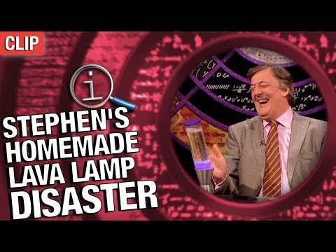 QI | Stephen's Homemade Lava Lamp Disaster