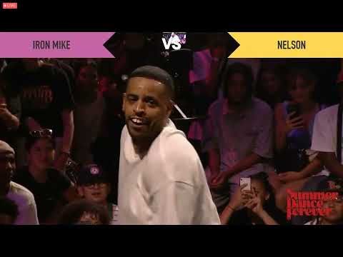 POPPING FOREVER FINAL (NELSON VS IRON MIKE) SUMMER DANCE FOREVER 2022