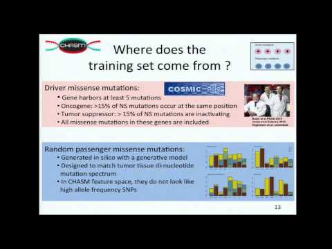 TCGA: CRAVAT and muPIT: Web Services for High-Throughput Analysis - Rachel Karchin