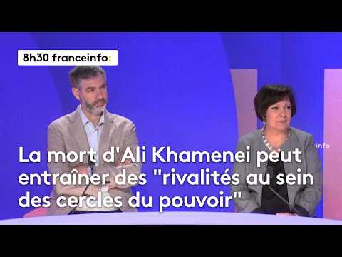 Khamenei's death, repercussions... Azadeh Kian and Guillaume Lasconjarias on "8:30 franceinfo"
