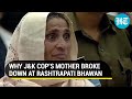 Watch: J&K cop's mother in tears as her slain son receives Shaurya Chakra posthumously