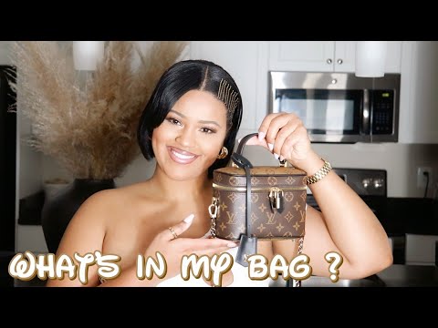 What's In My Bag? + Louis Vuitton Vanity PM Unboxing & Review | Fortok