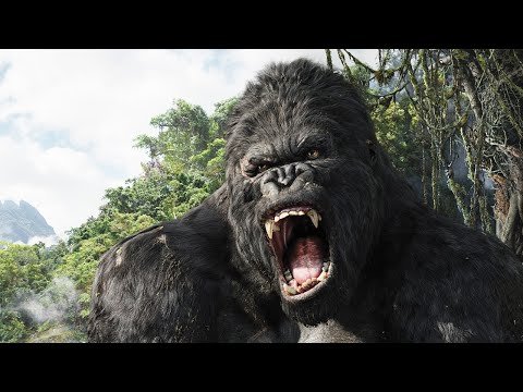 Epic King Kong Vs. V-Rex Battle
