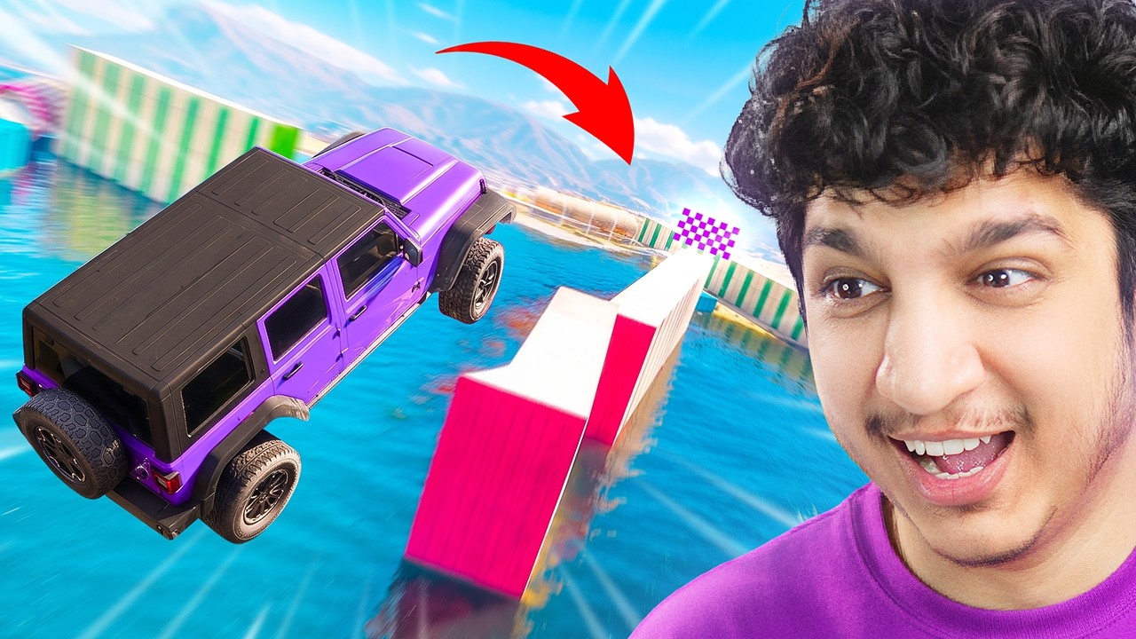 The Most Painful GTA V Parkour Race Ever 💔