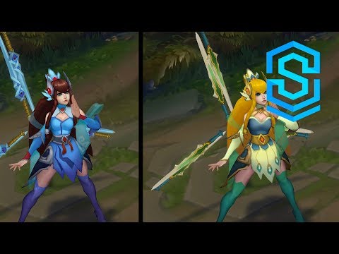 Divine Sword Irelia Chroma Skins