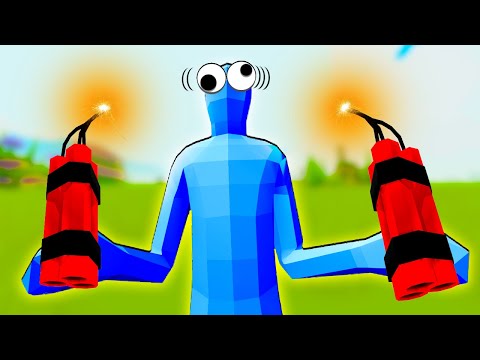 TABS - Insane EXPLOSIVE Challenge to Beat the Campaign in Totally Accurate Battle Simulator!