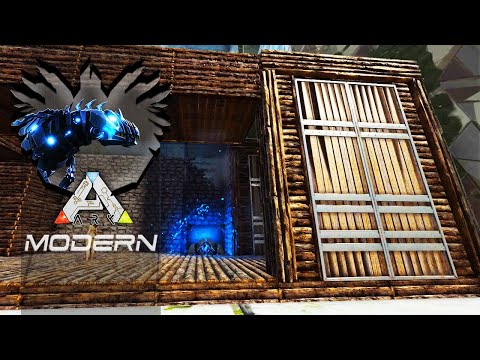 ARK Modern T5 EP02 - Primeira Base & Primeiro Dino!