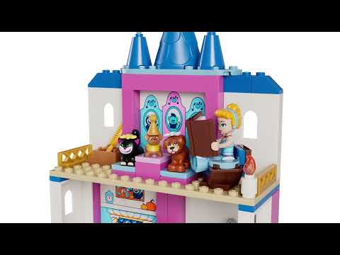 Gambar LEGO Disney Cinderella Animal Friends Castle Set 149 pcs 43283 - Mix