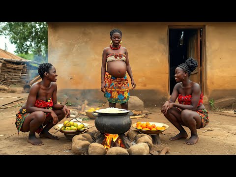 Only in Africa!! Meet the First Wives Orders #cooking Authentic African Meal With Her Co-Wife 