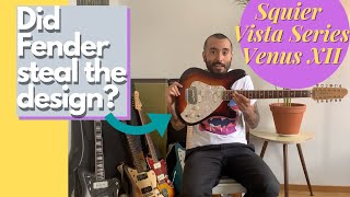Video thumbnail for The History of the Short-Lived MIJ Squier Vista Series Venus XII by Adrian Seifi