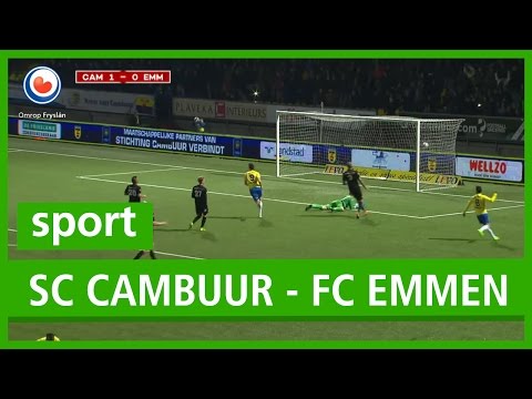 VOETBAL: Samenvatting SC Cambuur - FC Emmen