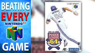 Beating EVERY N64 Game - Power League 64 (40/394)