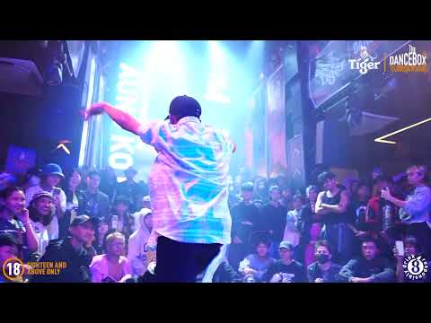 The Dance Box Championship - AKO judge showcase #hiphop #popping #myanmarstreetdance