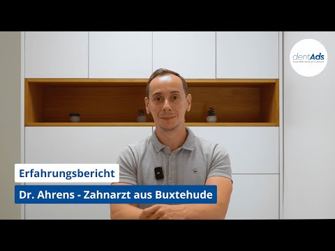 Zahnarzt Dr. Ahrens über dentAds – So hat unsere Praxis die richtigen Mitarbeiter gefunden