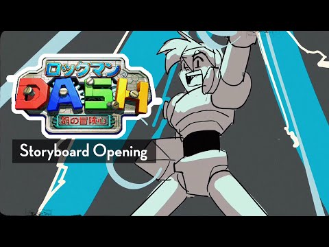 Megaman Legends Fan Opening (Storyboard/Animatic)
