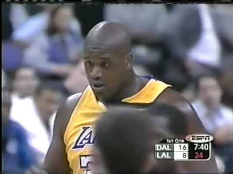 2002 12 06 Mavericks vs Lakers
