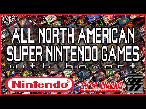 North American Super Nintendo Game Collection Complete | V G A - Video Game Archive