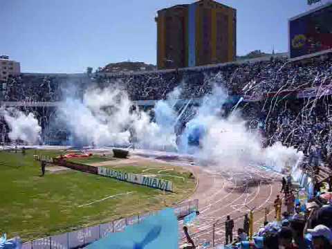 "Recibimiento - Bolivar 3 strongest 1(cam5)" Barra: La Vieja Escuela • Club: Bolívar