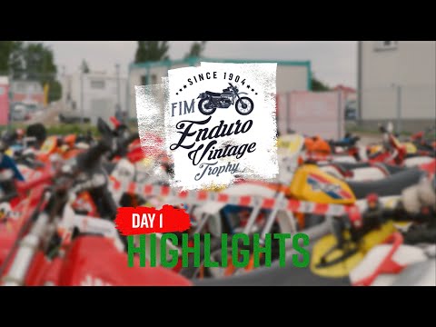 FIM Enduro Vintage Trophy Poland 2025 - Kielce | DAY 1 HIGHLIGHTS