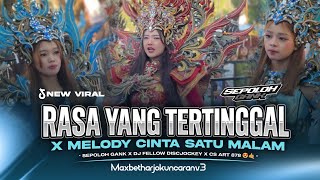 Download lagu DJ RASA YANG TERTINGGAL X MELODY CINTA SATU MALAM || SEPOLOH GANK || DJ FELLOW DISCJOCKEY mp3