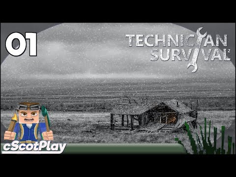 Technicians’ Survival 2 w/ cScot : Ep 01 – Getting Started
