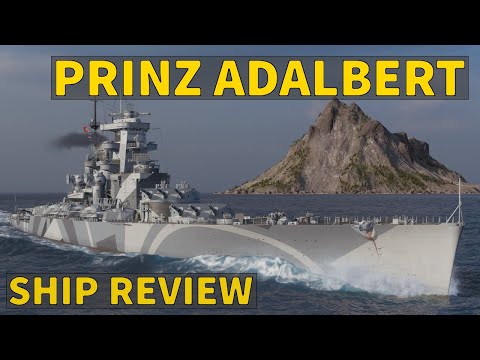 Prinz Adalbert - T10 German Secondary Cruiser | World of Warships