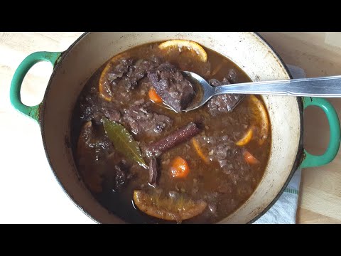 Daube de bœuf à l'orange #273