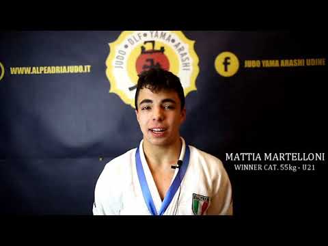 U21 - MATTIA MARTELLONI - VINCITORE CAT. 55KG