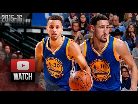 Stephen Curry & Klay Thompson Full Highlights at Mavericks (2016.03.18) - SPLASH BROS!