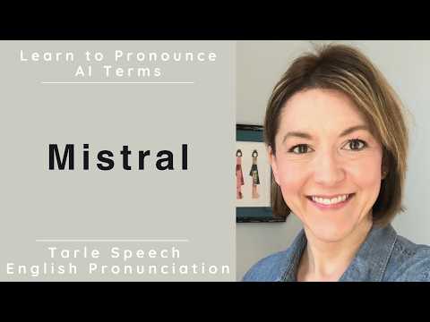 MISTRALの発音を学ぶ | アメリカ英語 AI発音レッスン #LearnEnglish (Learn to Pronounce MISTRAL | American English AI Pronunciation Lesson #LearnEnglish)